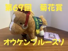 第69回　菊花賞　14 オウケンブルースリ ぬいぐるみ