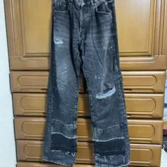 ダメージデニムパンツ ZARA UK