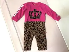 （最終値下げ！）BABYDOLL レオパード柄ロンパース80cm