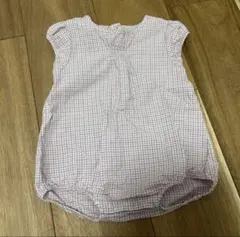 PETIT BATEAU ロンパース 74cm ①のサムネイル