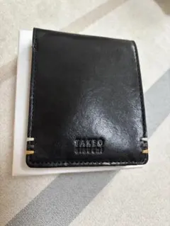 TAKEO KIKUCHI 二つ折り財布 ブラックのサムネイル