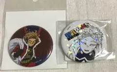 僕のヒーローアカデミア ホークス 缶バッジ2点 クリスマス、オールスター缶バッジ