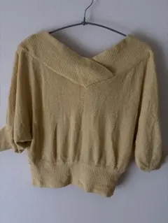 snidel オフショルダーニット