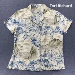 K167◯ ToriRichard トリリチャード レディース アロハシャツ Sのサムネイル