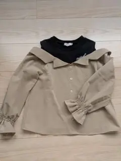 Pinkhunt オフショルダー 長袖カットソー XS 140〜150