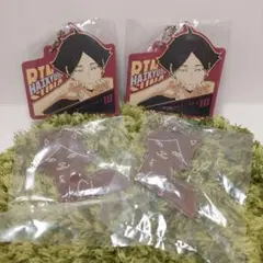 ハイキュー　くじ　アクリルチャーム　ラバーチャーム　稲荷崎高校　角名倫太郎