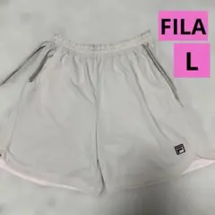 FILA ショートパンツ ベージュ　Lサイド紐付きのサムネイル