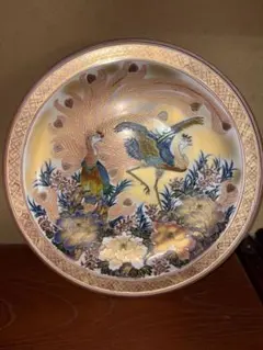 メルうー特価』 『未使用』 九谷焼 錦泉 金彩花鳥 大皿 31cm - メルカリ