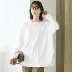 レギュラーオンスコットンサイドスリットビッグTシャツ レディース coca コカ