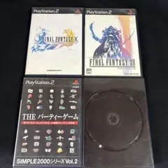 PS2 ゲームソフト4本セット 説明書欠品 プレイステーション2