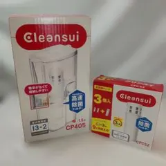 クリンスイ ポット型浄水器 CP405 交換用カートリッジ3個付のサムネイル