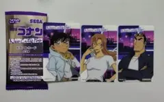 セガラッキーくじ　名探偵コナン　特典　イラストカード　3枚セット