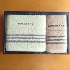 ✨新品✨BURBERRYタオルセット フェイスタオル&ウオッシュタオル