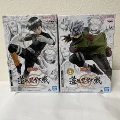 NARUTO　ナルト　疾風伝　造形忍界大戦　フィギュア　ロック・リー カカシ