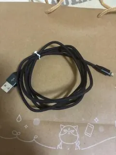 iPhone充電ケーブル 約1.56m 黒