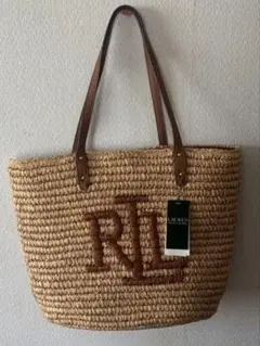 Ralph Lauren かごバッグ トートバッグ　新品傷あり