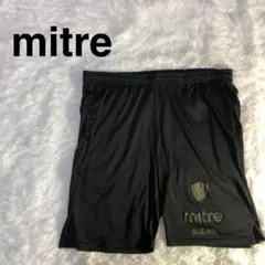 Mitre ENGLAND ショートパンツ ブラック プリント Lサイズのサムネイル