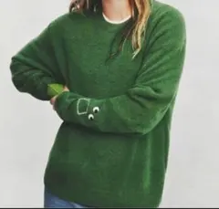 ANYA HINDMARCH UNIQLO セーター XXL グリーン