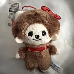 モンチッチ×ハローキティ おそろいアクリルチャーム付きマスコット