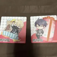 桃源暗鬼 コースター 2枚セット　一ノ瀬四季　皇后崎迅