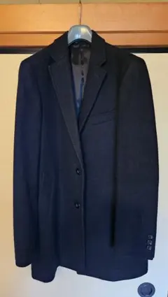 未使用級 コムサメン アンゴラウール チェスターコート ネイビー 2025年最新】COMME CA MEN メンズ チェスターコートの人気