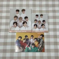 IMP. IMPACTors 厚紙 3枚