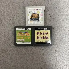 ニンテンドーDSソフト3本セット