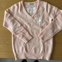 RODEO CROWNSピンク Vネックセーター