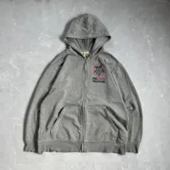 90s~00s PIKO ジップパーカー y2k 短丈 cityboy 古着XLのサムネイル