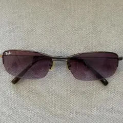 Ray-Ban・レイバン・サングラス・ハーフリム・メタルフレーム・パープルレンズのサムネイル