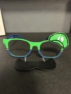 ルイージの帽子とひげ付き眼鏡