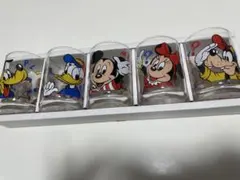 ディズニーキャラクター ガラスコップ 5個セット