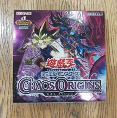 遊戯王OCG CHAOS ORIGINS 未開封BOX【シュリンク付】 - メルカリ