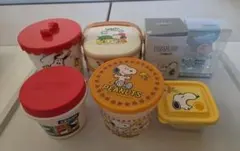 スヌーピー ランチボックス 小物入れ
