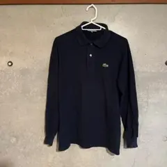 LACOSTE ネイビー 長袖ポロシャツ サイズ4 L-1312