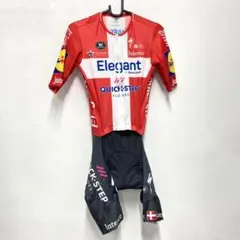 選手支給品 ドゥクーニンククイックステップ デンマークチャンプ ロードスーツ