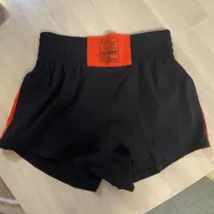 ZUMBA ショートパンツ ブラックS/オレンジ