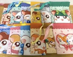 とっとこハム太郎　セリア　ダイソー　プチ巾着　12種