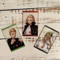 東京リベンジャーズアンリミテッド ビデオ通話風クリアカード 佐野＆花垣＆稀咲