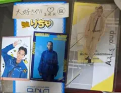 Aぇ!group草間リチャード敬太アクリルスタンドD.NAヘアクリップ銀テカード