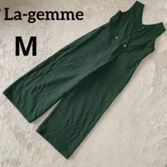 La-gemme ラジエム サロペット オーバーオール オールインワン　M 緑のサムネイル