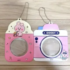 BT21＊缶バッジケース COOKY 2点セット
