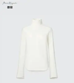 UNIQLO ×マメクロゴウチ ヒートテックウール ブレンドタートルネックT S