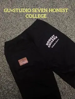 GU STUDIO SEVEN HONEST COLLEGE ワイドデニム M
