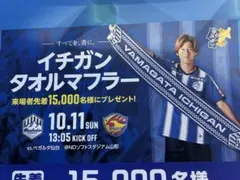 【新品未使用】モンテディオ山形 イチガンタオルマフラー 1枚