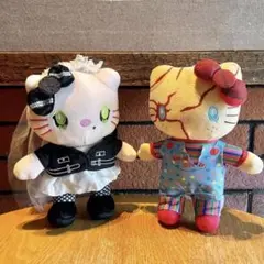 レア USJ限定キティ チャッキーハロウィン ハロウィーンぬいぐるみ