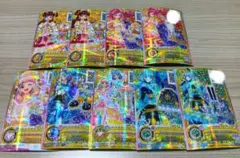 アイカツフレンズ　ジュエリングドレス　9枚セット　友希あいね　湊みお