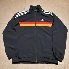Adidas トラックジャケット　ジャージ　ドイツ代表　黒　ブラック　L