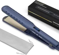 ストレート ヘアアイロン プロ仕様 髪サロン ヘアケア 美容家電 軽量 ポーチ付