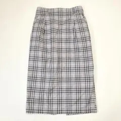 ローリーズファーム ハイウェスト タータンチェック ペンシルスカート L